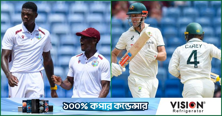 আলজারির পেস তোপে প্রথম দিনেই অলআউট অস্ট্রেলিয়া