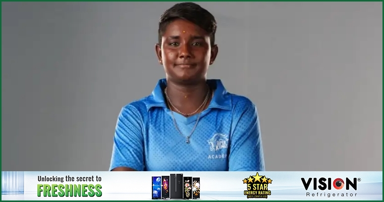 ডব্লিউপিএল নিলামে ১৬ মিলিয়ন রুপি পেলেন ১৬ বছরের কমলিনী 