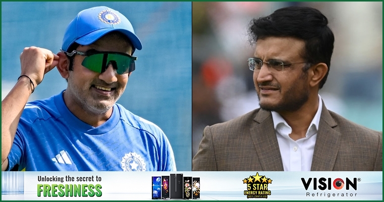 দুঃসময়ে সৌরভকে পাশে পেলেন গম্ভীর