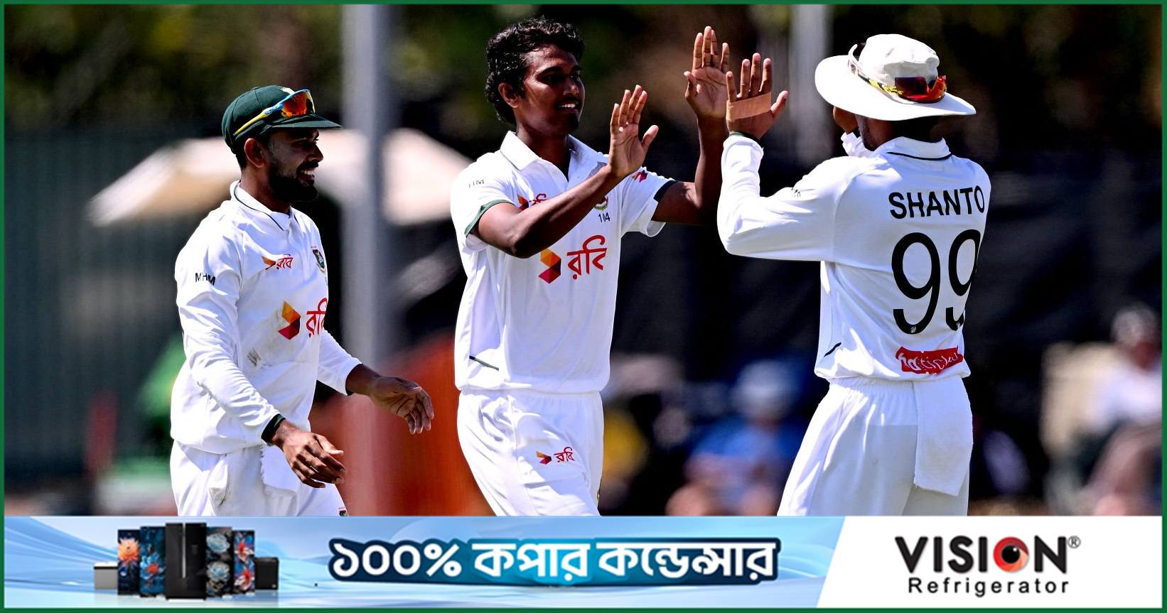 টেস্ট র‍্যাঙ্কিংয়ে উন্নতি লিটন-হাসানের, রেনশ এগোলেন ১৪৭ ধাপ