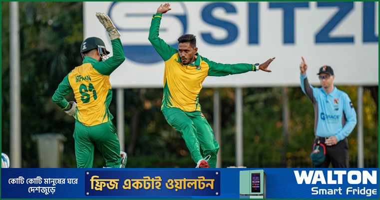 হোবার্টকে অল্প রানে রুখে দিলেন সাব্বির-শামীমরা