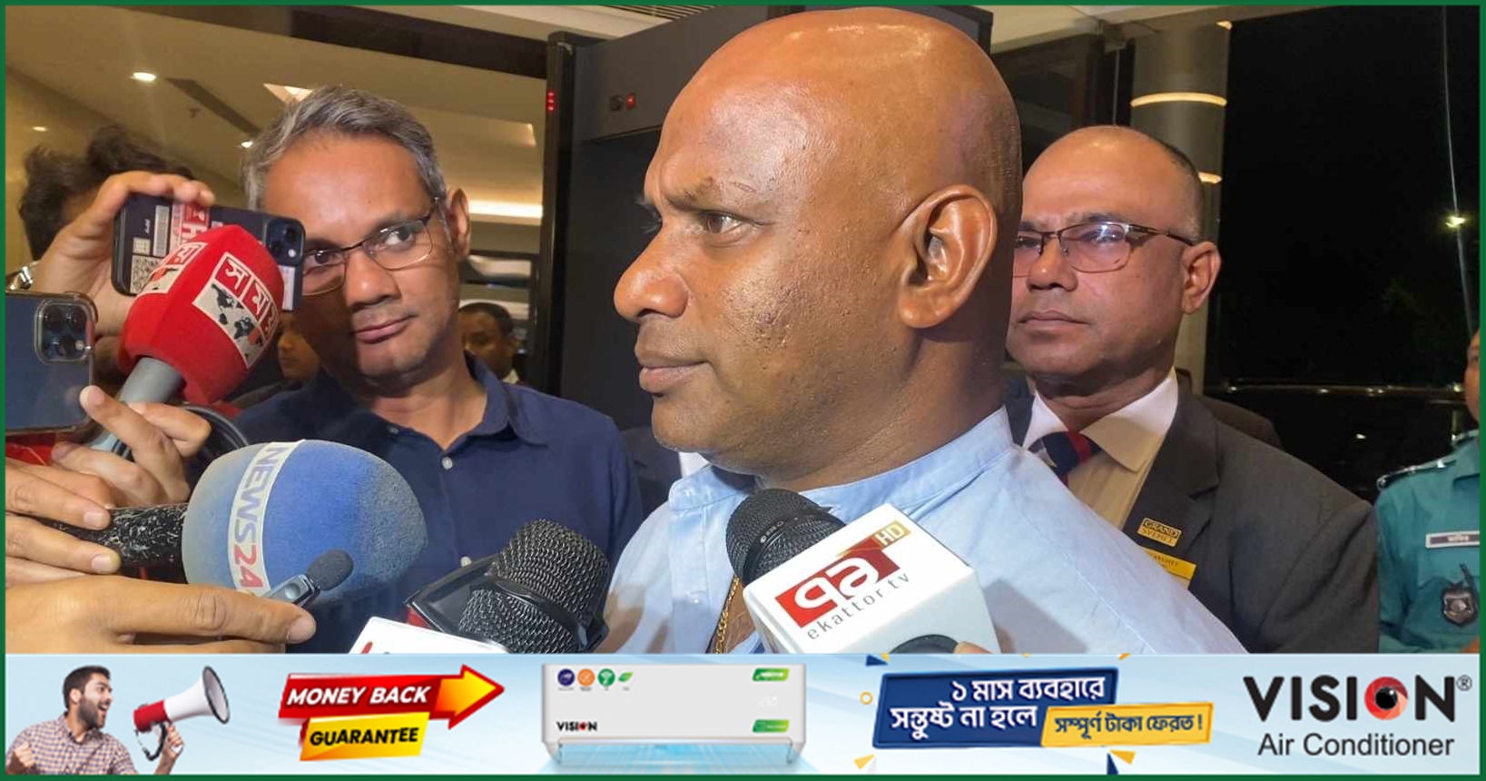 শ্রীলঙ্কার টিম কনসালটেন্ট হয়ে সিলেটে জয়াসুরিয়া 