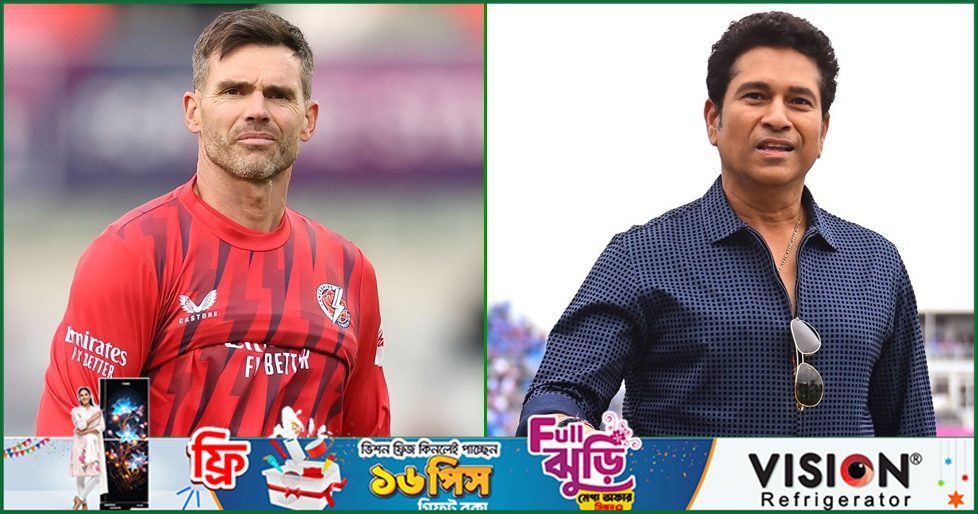 ইংল্যান্ড-ভারত টেস্ট সিরিজের নতুন নাম ‘অ্যান্ডারসন-টেন্ডুলকার ট্রফি’