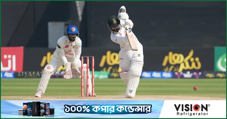 লিডের পাহাড় নিয়ে লাঞ্চ বিরতিতে লিটন-মিরাজ