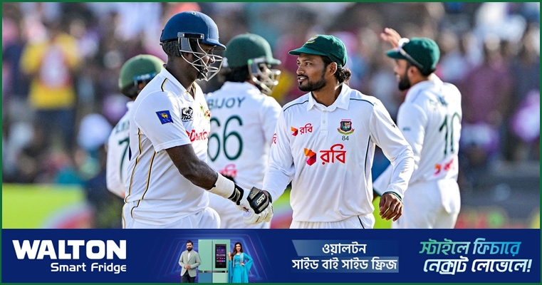 বাংলাদেশ-শ্রীলঙ্কার সাথে ‘বৈষম্য’, চটেছেন অ্যাঞ্জেলো ম্যাথিউস