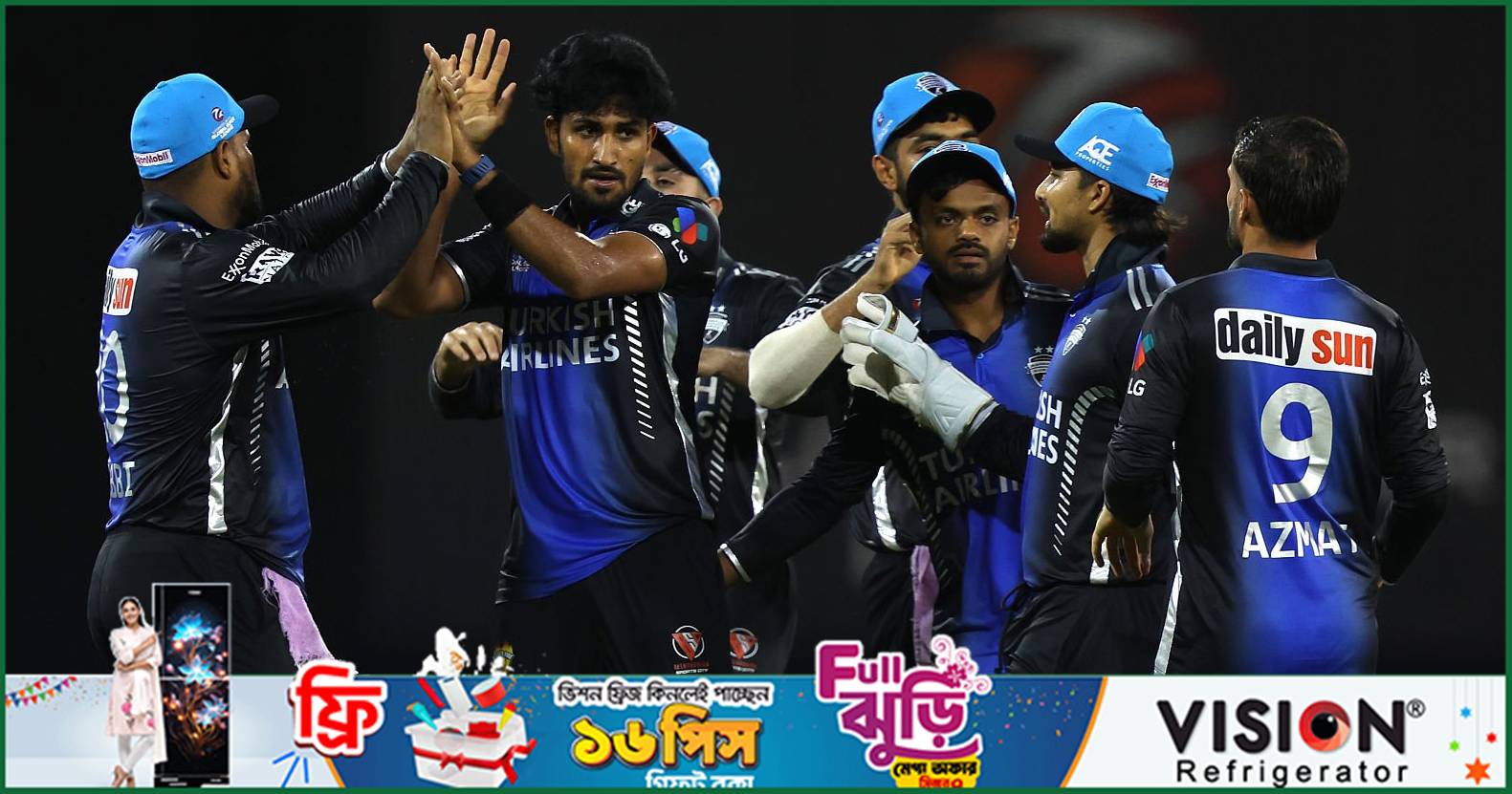 রংপুরের রুদ্ধশ্বাস জয়ের নায়ক খালেদ, সৌম্যর শ্লথ ইনিংস