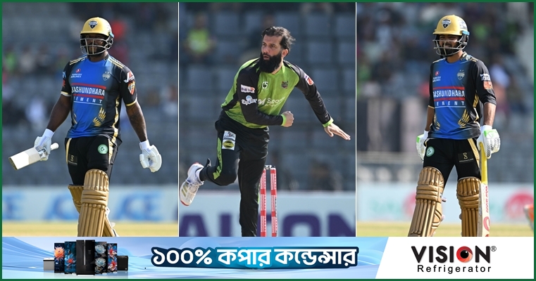 মঈন-নাসুম-শহিদুলের তোপে ১১৪ রানে অলআউট রংপুর