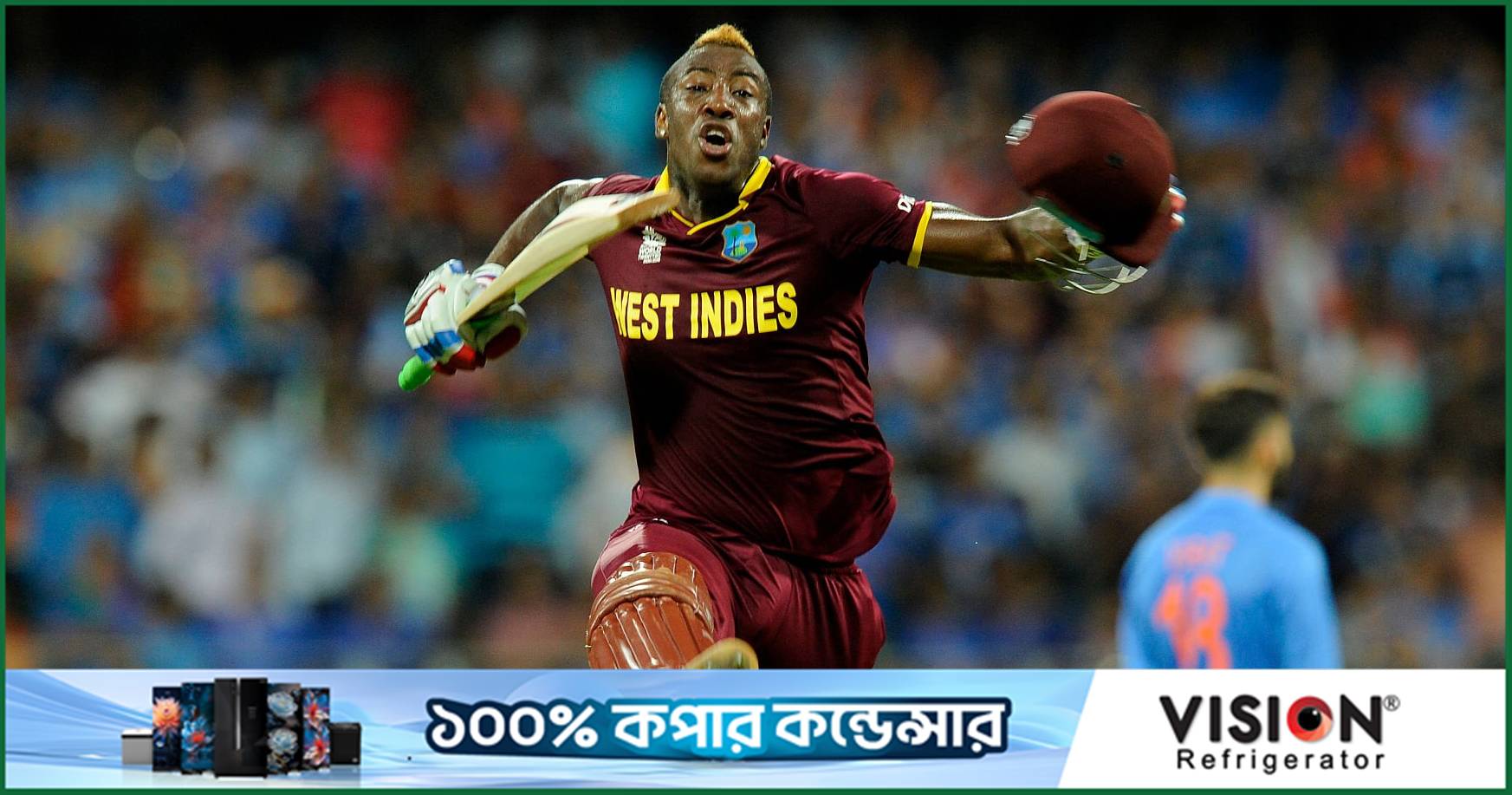 ভারতকে হারান সেই ইনিংসই ক্যারিয়ারের সেরা মুহূর্ত : রাসেল