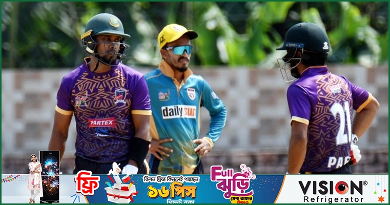 দুই জোড়া ছক্কার পর সাব্বিরের ৩ রানের আক্ষেপ