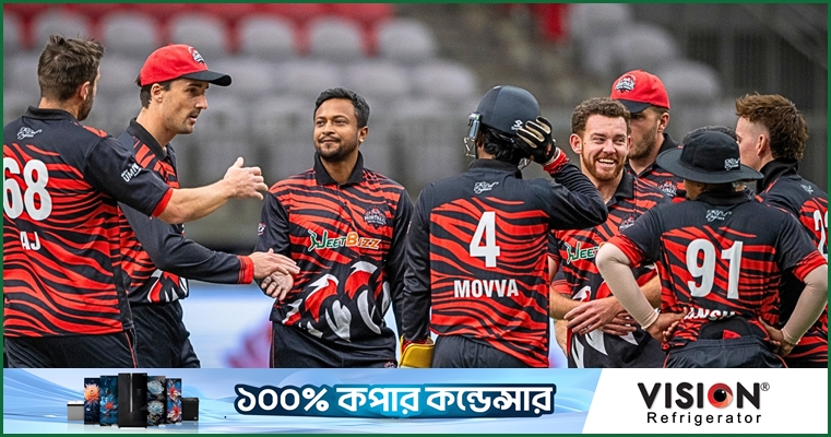 ফাইনালে একাই লড়লেন সাকিব, অল্পের জন্য শিরোপা হাতছাড়া