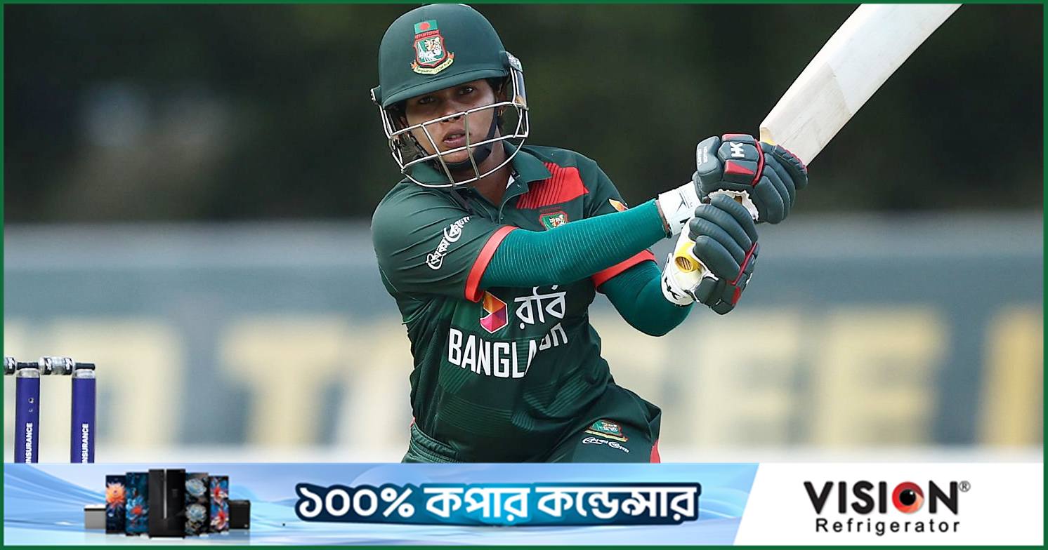 শারমিন-স্বর্ণার ফিফটিতে বাংলাদেশের পুঁজি '১৭২'