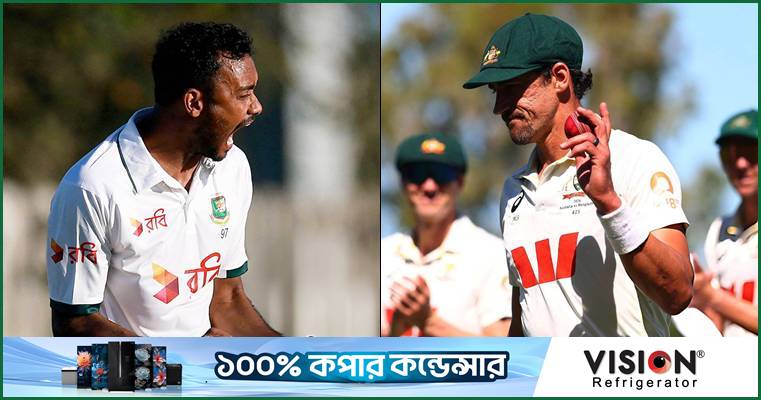 স্টার্ককে দেখে ভালো করার ক্ষুধা বেড়ে গিয়েছিল শরিফুলের