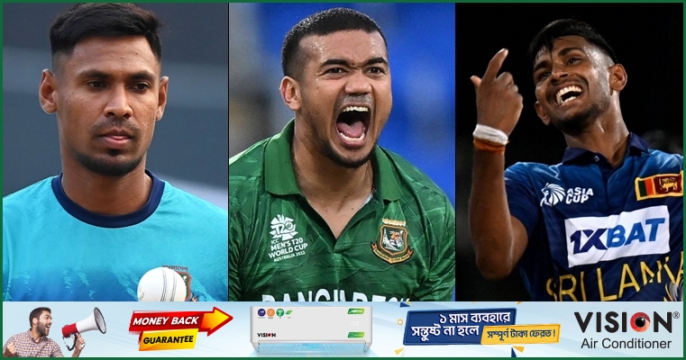 মুস্তাফিজের দলের সাথে লড়াইয়ের পর পাথিরানাকে কিনল তাসকিনের দল
