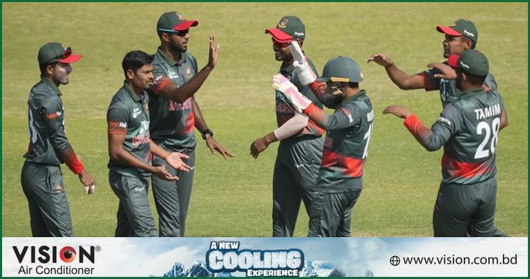 দাপুটে জয়ে জিম্বাবুয়ে সফর শেষ করল টাইগাররা 
