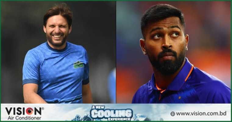 পাকিস্তান দলে হার্দিকের মত ফিনিশারের অভাব দেখেন আফ্রিদি